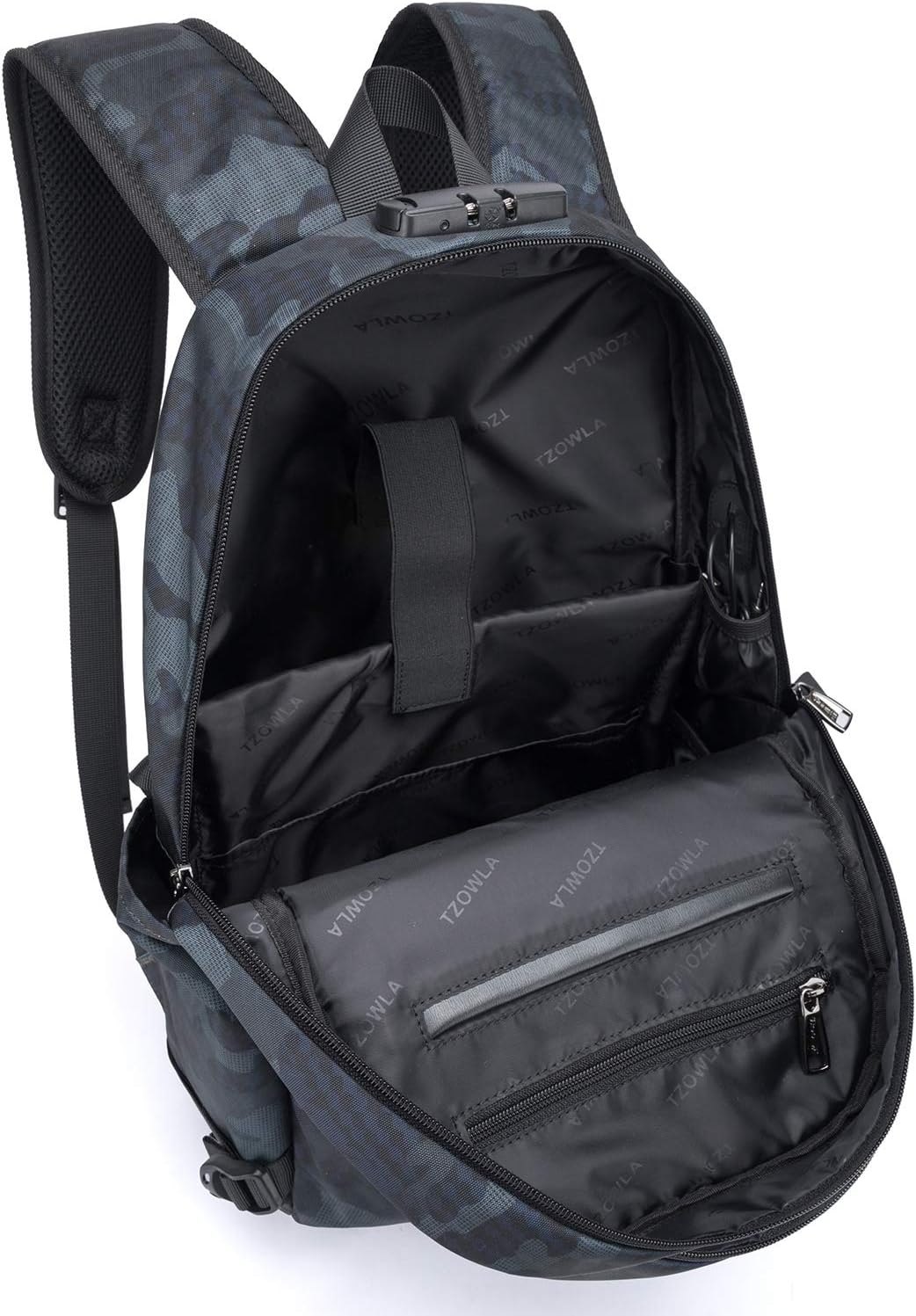 Anti-diefstal laptop reisrugzak met USB-poort