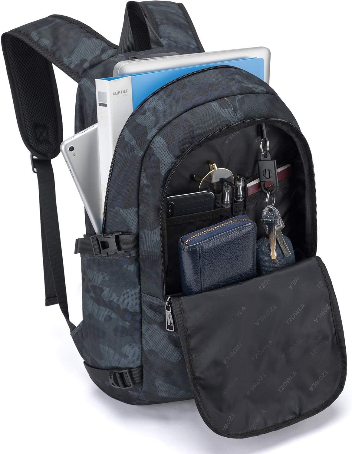 Anti-diefstal laptop reisrugzak met USB-poort