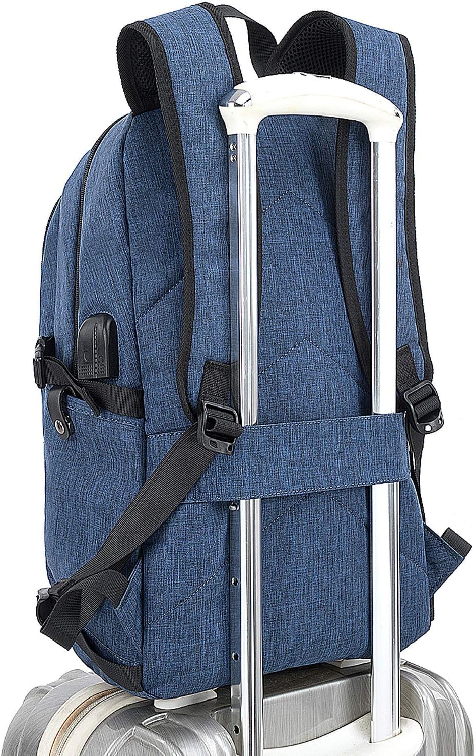 Anti-diefstal laptop reisrugzak met USB-poort