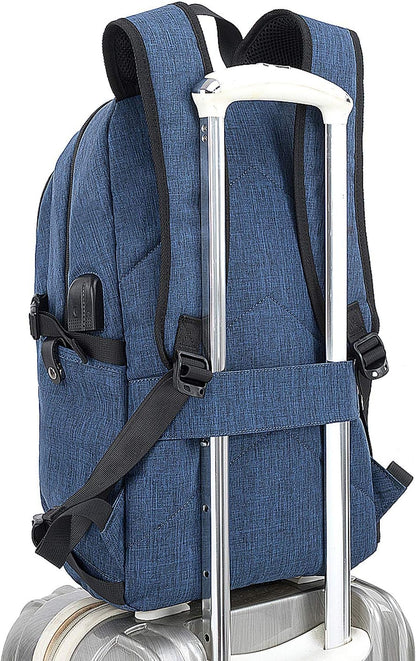 Anti-diefstal laptop reisrugzak met USB-poort