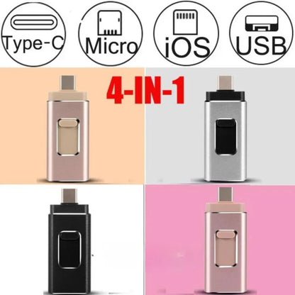 FlexiStore 4-in-1 universele USB-flashdrive