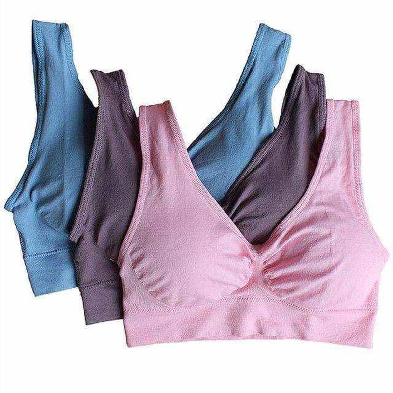 Naadloze push-up beha set