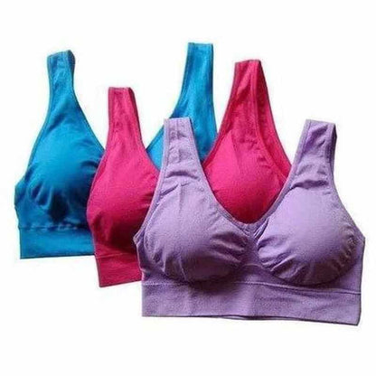 Naadloze push-up beha set