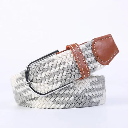 StretchBuckle elastische faux lederen riem