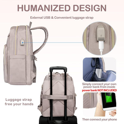 Rovik waterdichte laptop rugzak