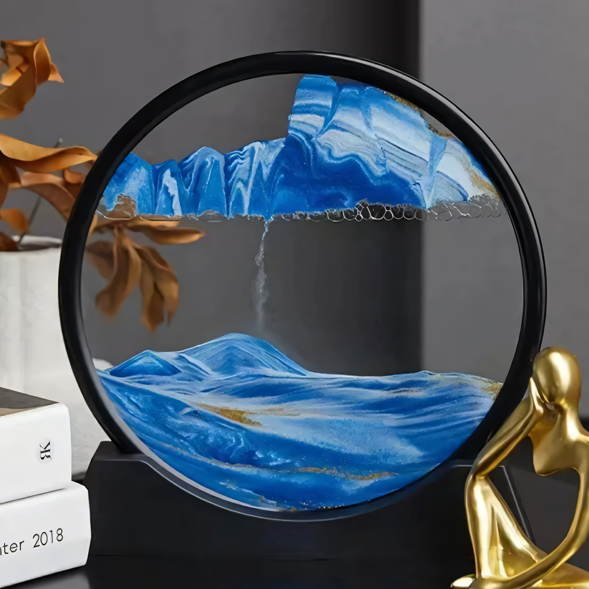 SerenitySphere bewegende zandkunst decoratie