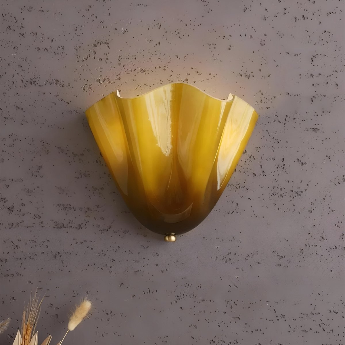 VintGlow vintage glas-in-lood wandlamp