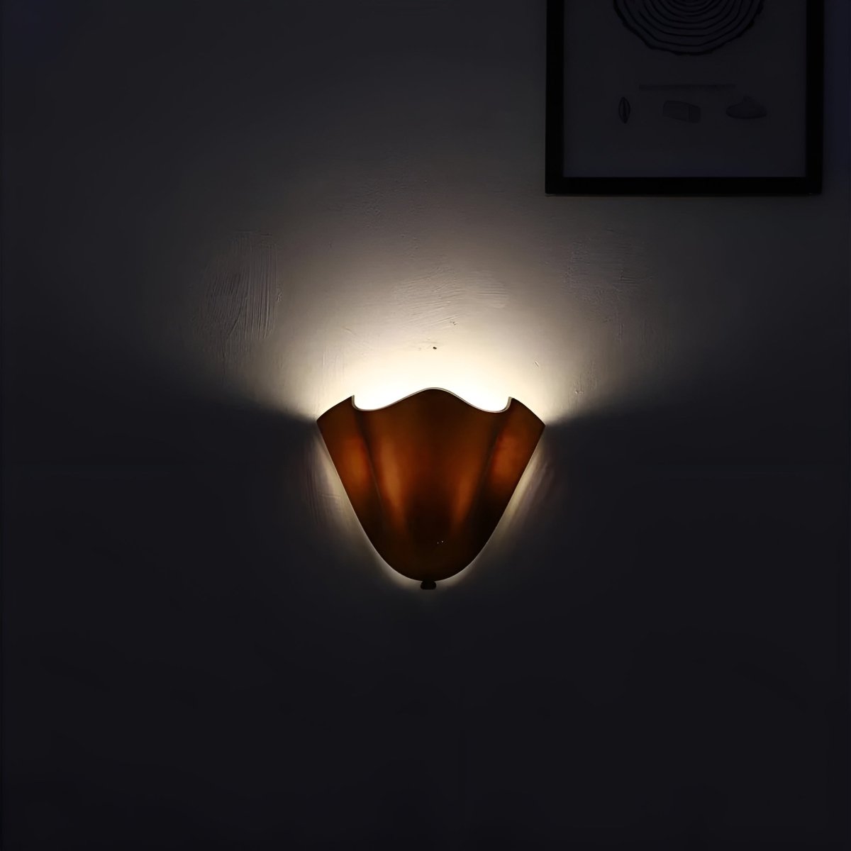 VintGlow vintage glas-in-lood wandlamp