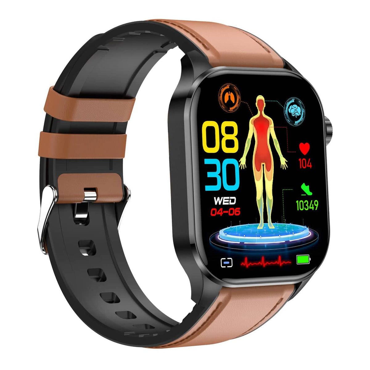 HealthSync smartwatch met ECG