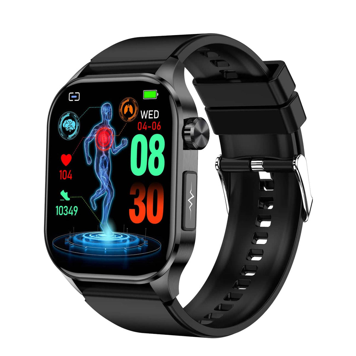 HealthSync smartwatch met ECG