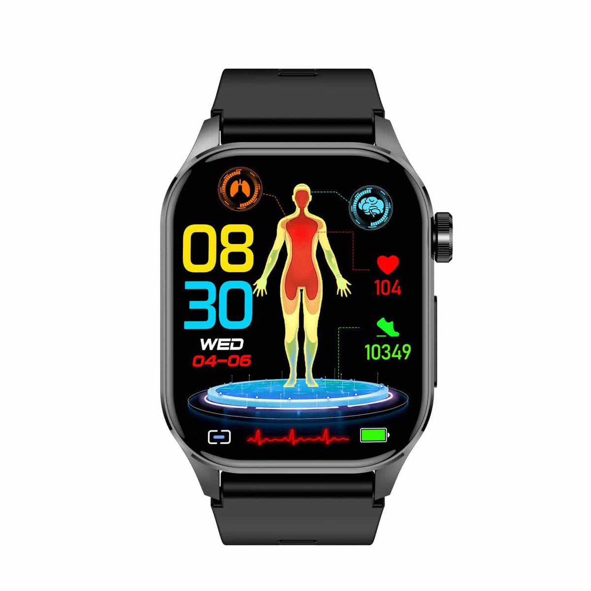 HealthSync smartwatch met ECG