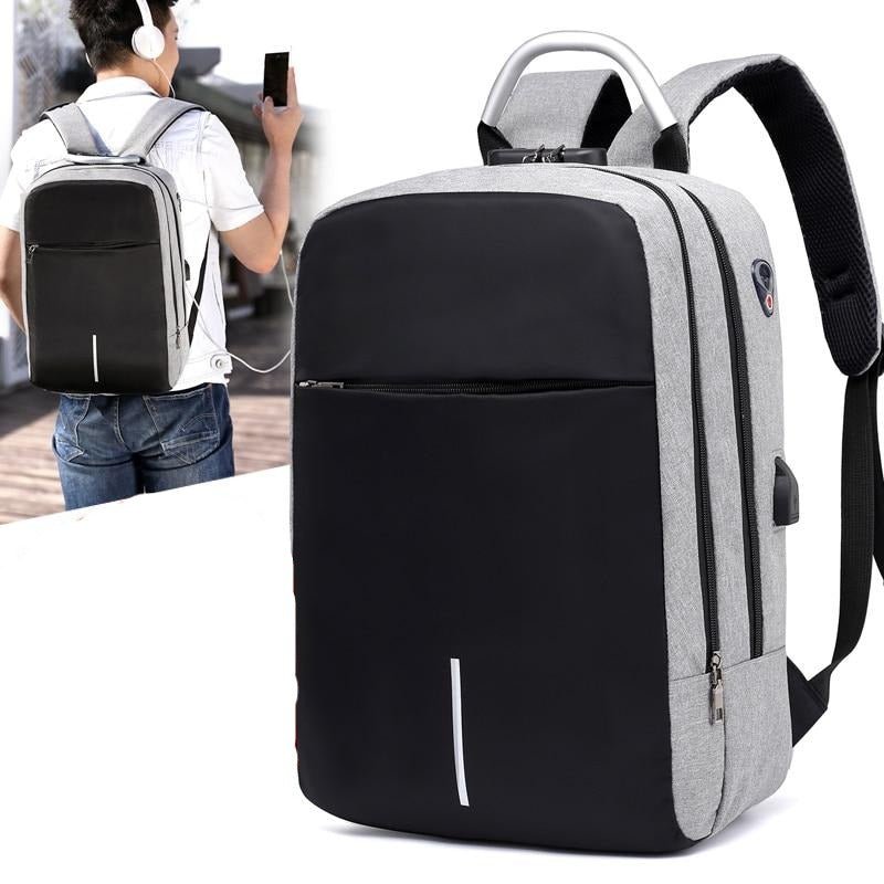 SafeCarry antidiefstal rugzak met USB-oplaadpoort