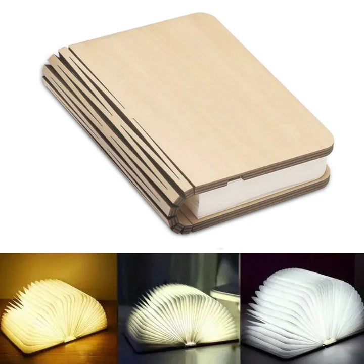 BookLamp draadloze houten boeklamp