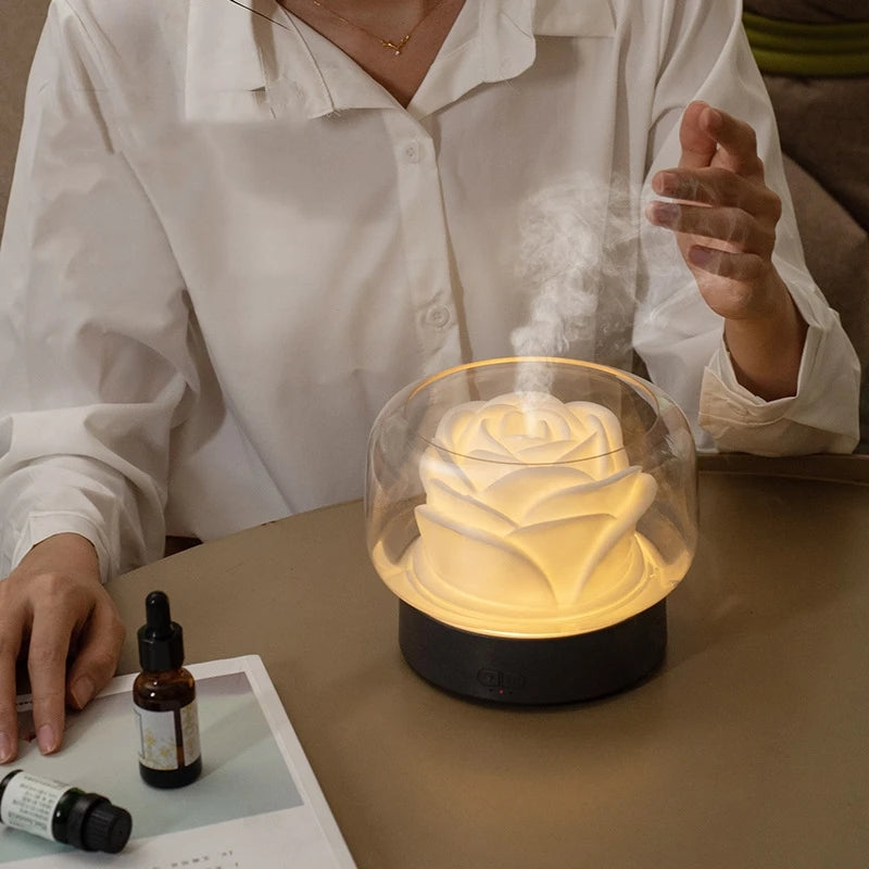 AromaGlow luxe aroma diffuser met LED-verlichting