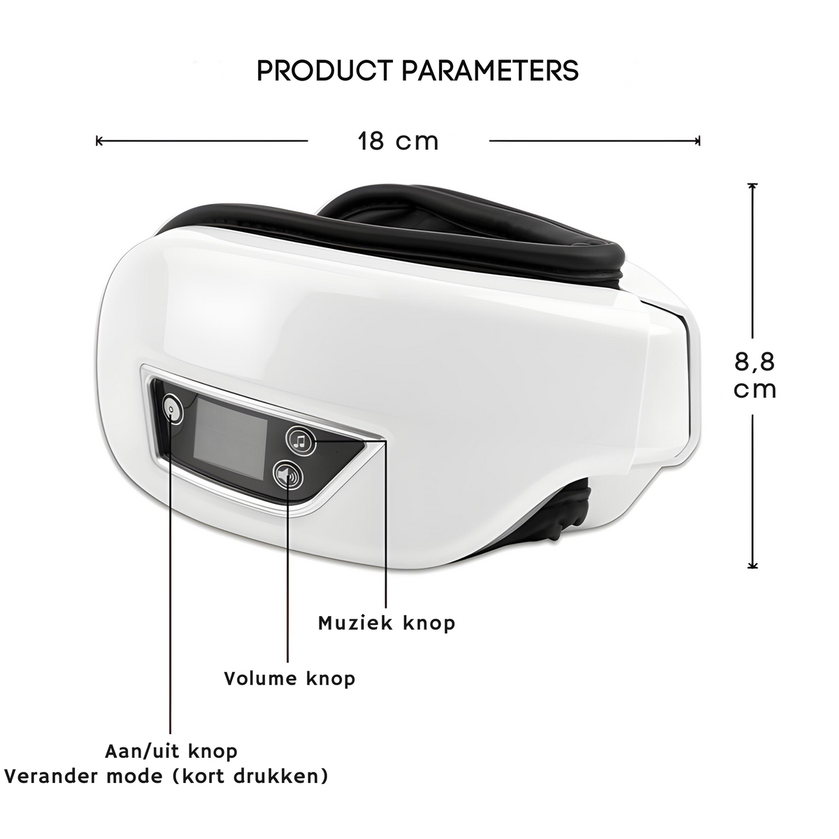 VisionTherapy oogmassage masker